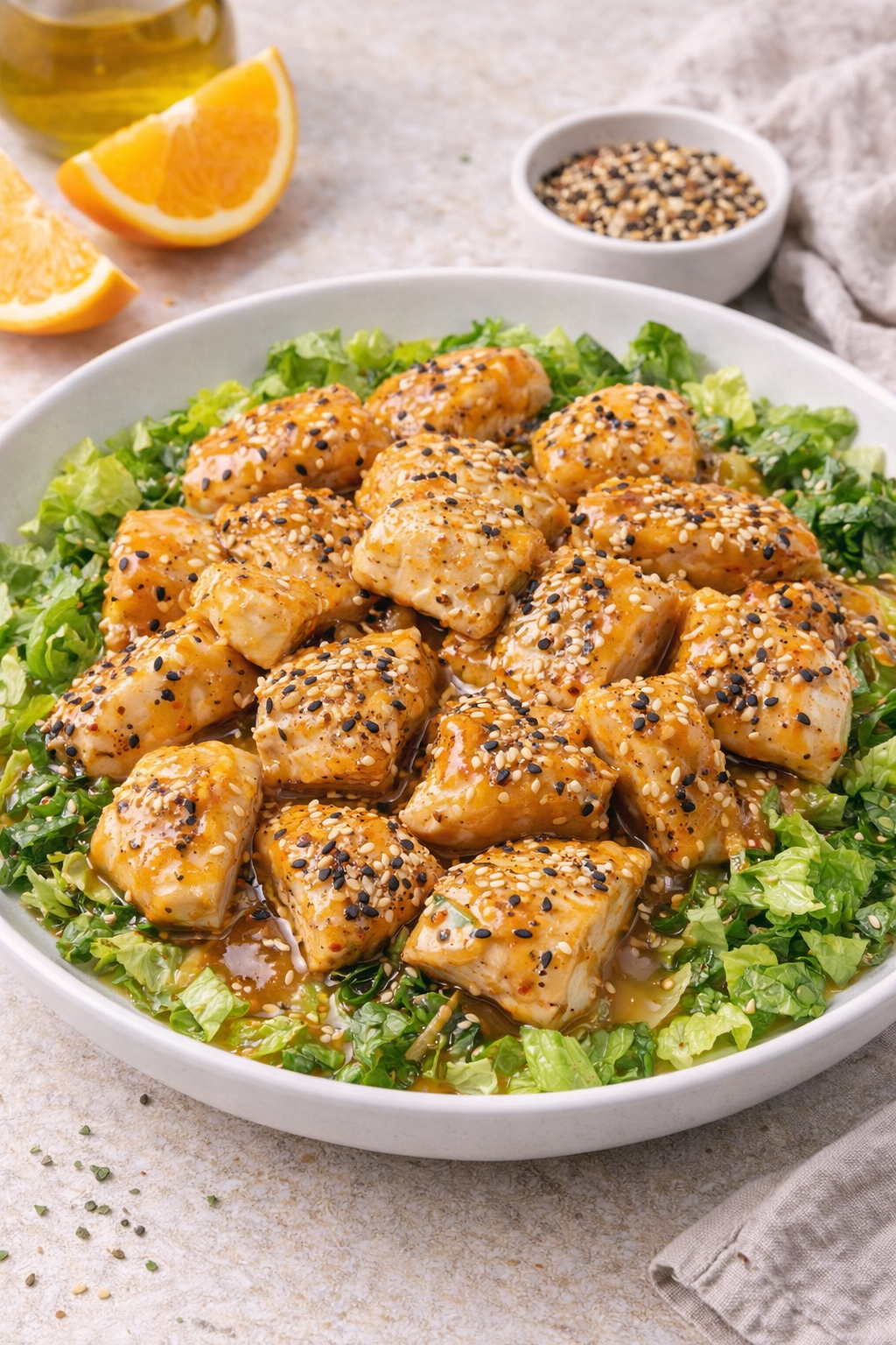 Everything Orange Chicken